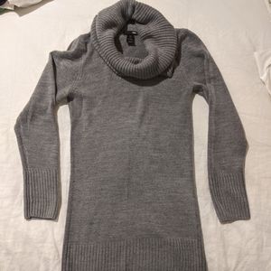 H&M cowl neck sweater dress/long sweater small